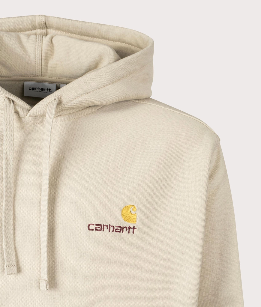 Carhartt WIP Mens Relaxed Fit American Script Hoodie